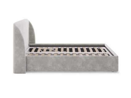 Кровать Сонум Nicole Рогожка Графит (с подъемным механизмом) 160х200