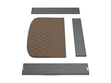 Кровать Lonax Венеция велюр Dolly-8 (с основанием) 140х200