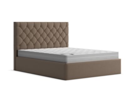 Кровать Lonax Элоиза велюр Dolly-17 (с основанием) 120х195