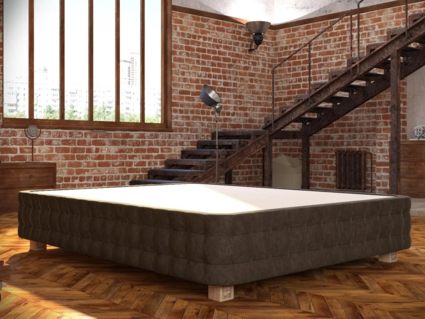 Кровать Mr.Mattress Twin Box велюр Toffee 251