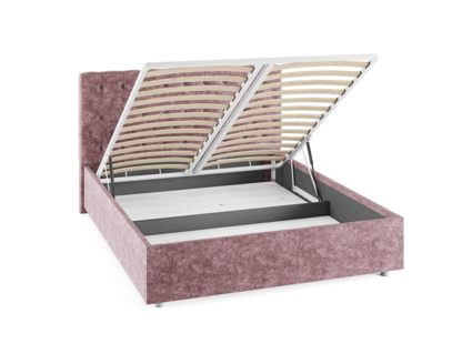Кровать Сонум Florence Кашемир Розовый (с подъемным механизмом) 120х190