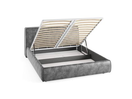 Кровать Сонум Altea Рогожка Мокко (с подъемным механизмом) 80х200