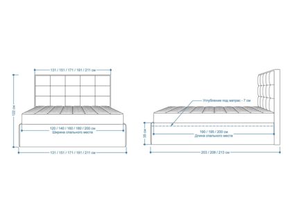 Кровать Lonax Адель велюр Dolly-1 (с подъемным механизмом) 120х200