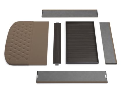 Кровать Lonax Венеция велюр Dolly-3 (с подъемным механизмом) 200х190