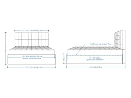 Кровать Lonax Аврора велюр Dolly-2 (с подъемным механизмом) 160х190