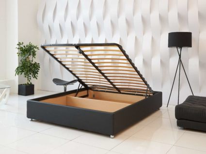 Кровать Димакс Риос Нуар с подъемным механизмом 90х200