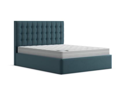 Кровать Lonax Аврора велюр Dolly-13 (с основанием) 140х200