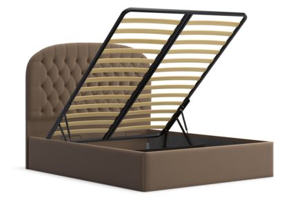 Кровать Lonax Венеция велюр Dolly-13 (с подъемным механизмом) 160х190