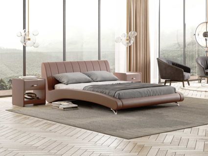 Кровать Сонум Verona Кашемир Светло-серый 200х200