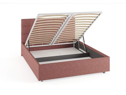 Кровать Сонум Tivoli Кашемир Светло-серый (с подъемным механизмом)