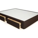 Кровать Mr.Mattress Site Box экокожа Brown 80х195